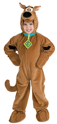Child Deluxe Scooby Doo Costume - Click Image to Close