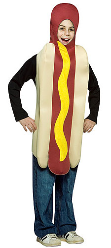 Kids Hot Dog Costume