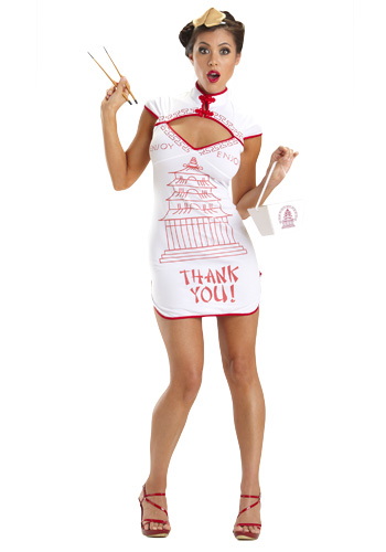 Sexy Chinese Takeout Costume - Click Image to Close