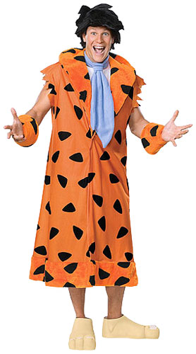 Adult Deluxe Fred Flintstone Costume - Click Image to Close