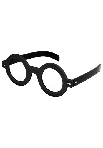 Black Dweeb Glasses - Click Image to Close