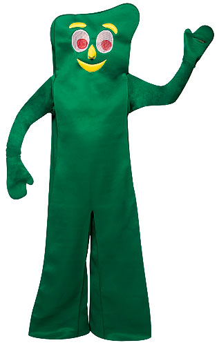 Adult Gumby Costume