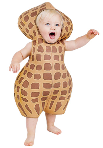 Infant Peanut Costume - Click Image to Close