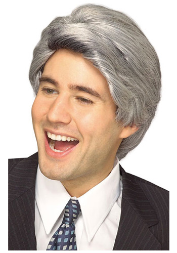 Late Night Host Wig - Click Image to Close