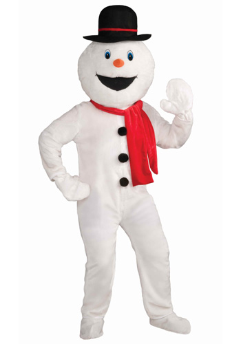 Mascot Snowman Costume - Click Image to Close