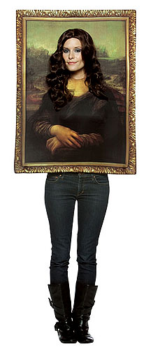 Mona Lisa Portrait Costume - Click Image to Close