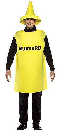 Adult Mustard Costume - Click Image to Close