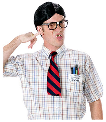 Adult Nerd Costume Kit - Click Image to Close