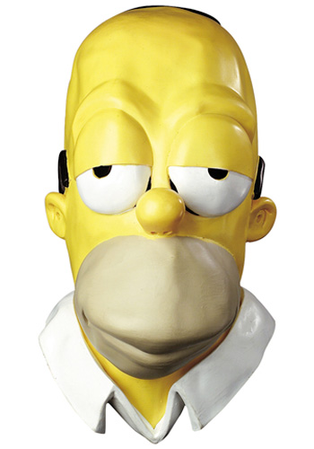 Oversized Homer Simpson Mask