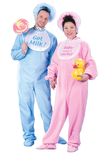 Adult Pink Pajamas Costume - Click Image to Close