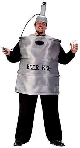 Plus Size Beer Keg Costume - Click Image to Close