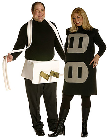 Plug and Socket Plus Size Costume - Click Image to Close