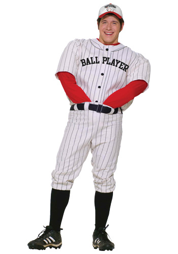 Professional Ball Player Costume - Click Image to Close