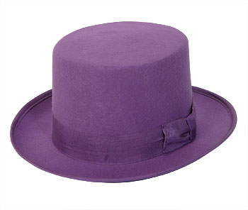 Purple Top Hat - Click Image to Close