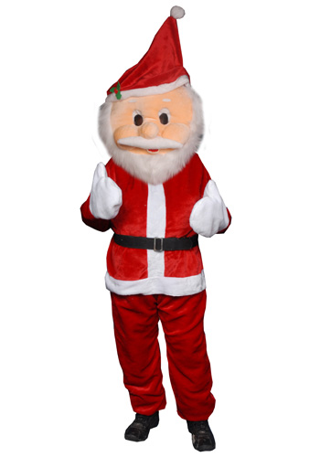 Mascot Santa Claus Costume - Click Image to Close