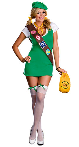 Naughty Girl Scout Costume - Click Image to Close