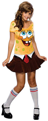 Women's Spongebob Costume - Click Image to Close