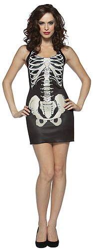 Womens Skeleton Dress