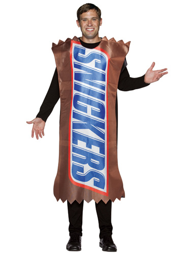 Snickers Wrapper Costume - Click Image to Close