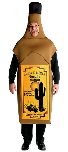 Tequila Bottle Costume - Click Image to Close