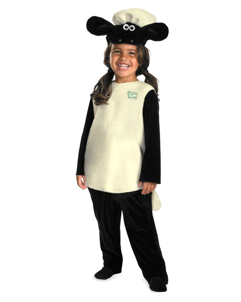 Shaun The Sheep Girls Costume - Click Image to Close