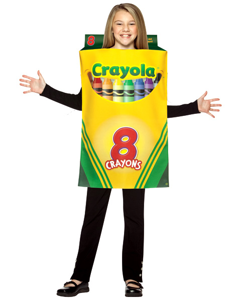 Kids Crayola Crayon Box Costume - Click Image to Close