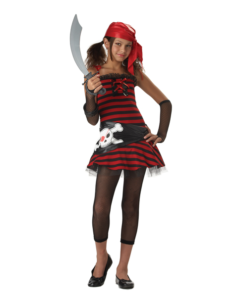 Pirate Cutie Costume for Tween - Click Image to Close