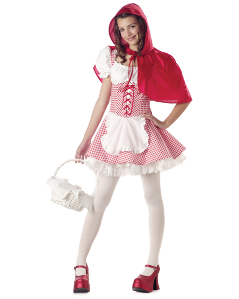 Little Red Riding Hood Costume for Tween - Click Image to Close