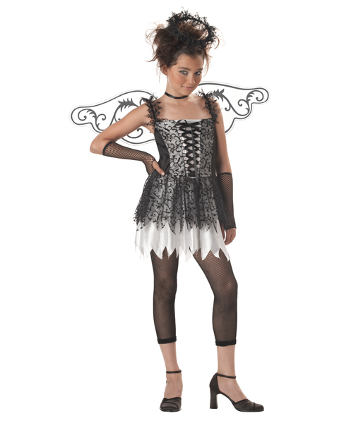 Dark Angel Costume for Tween - Click Image to Close