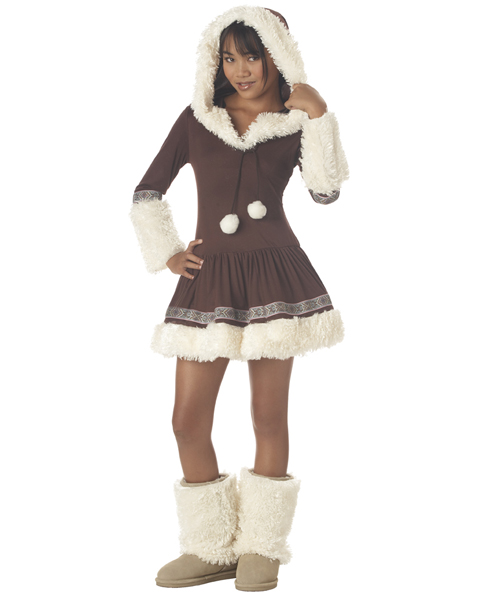 Tween Polar Princess Eskimo Costume - Click Image to Close