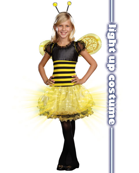 Girls Busy Lil' Bee Child Costume - Click Image to Close