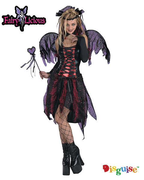 Vamp Fairy Child Costume for Teen - Click Image to Close