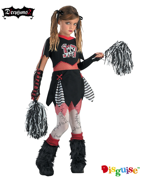 Cheerless leader Costume for Girl - Click Image to Close