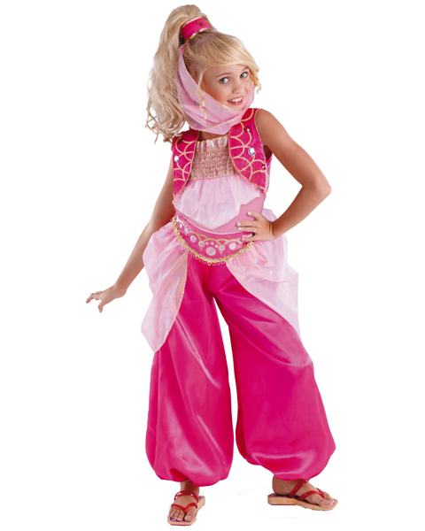 Girls Barbie Genie Costume - Click Image to Close
