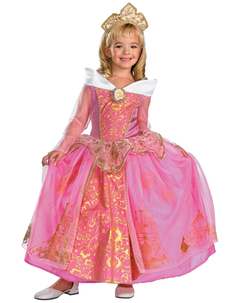 Girls Disney Prestige Aurora Costume