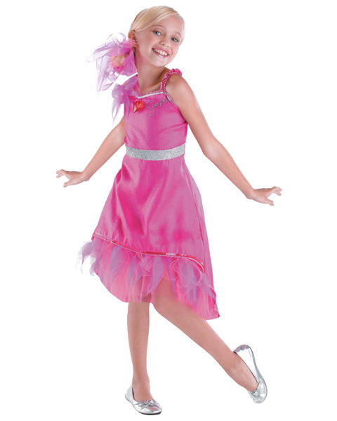 Girls HS Musical 3 Sharpay Prom Costume - Click Image to Close