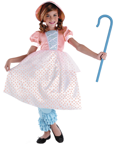 Girls Toy Story Deluxe Bo Peep Costume - Click Image to Close