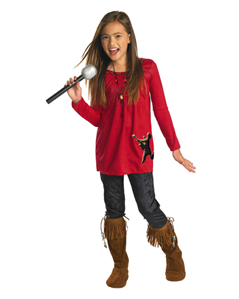 Camp Rock Mitchie Torres Red Costume for Child - Click Image to Close