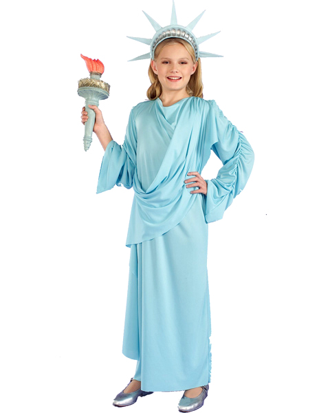 Child Miss Liberty Costume
