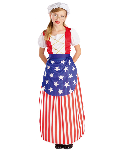 Child Betsy Ross Costume - Click Image to Close