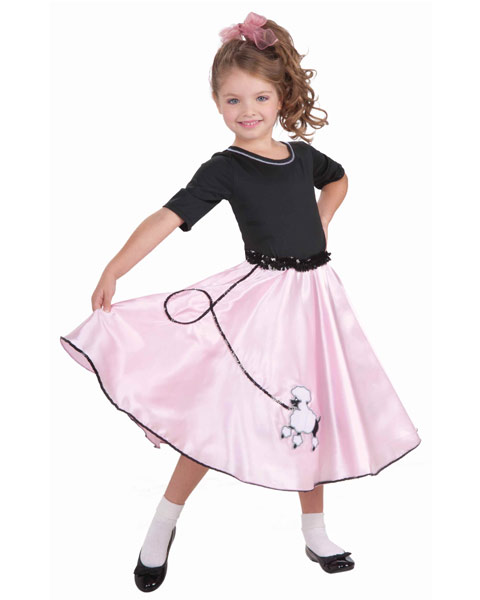 Pretty Poodle Princess Girls Costume - Click Image to Close