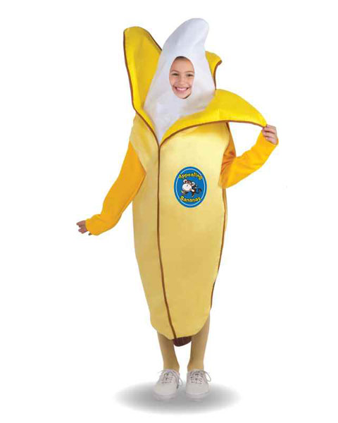 Appealing Banana Kids Costume