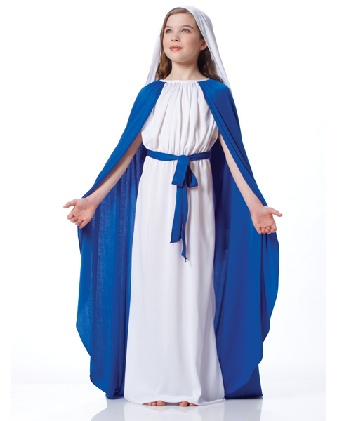 Girls Deluxe Virgin Mary Costume