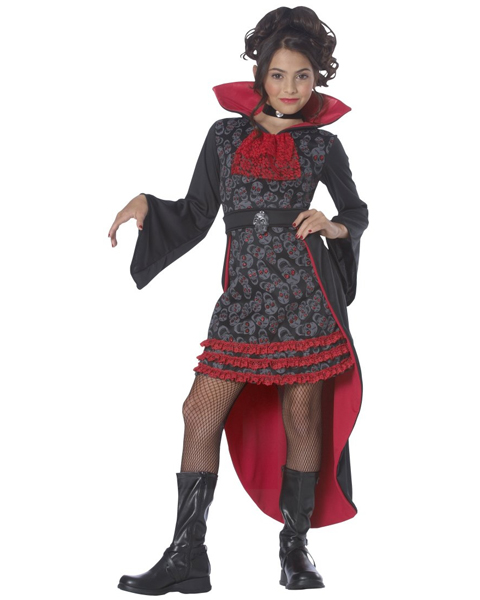 Girls Vampira Costume - Click Image to Close