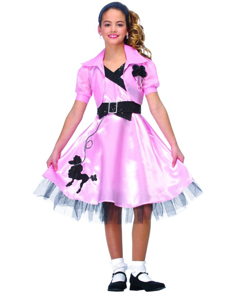 Girls Pink Hop Diva Costume - Click Image to Close