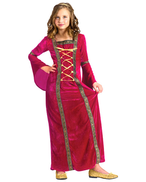 Renaissance Lady Girls Costume