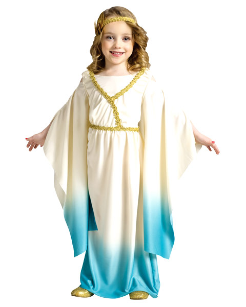 Athena Goddess Child Girls Costume - Click Image to Close