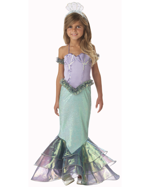 Elite Magical Mermaid Costume For Child - Click Image to Close