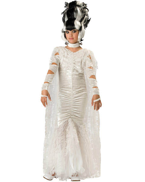 Child Monster Bride Girls Costume - Click Image to Close