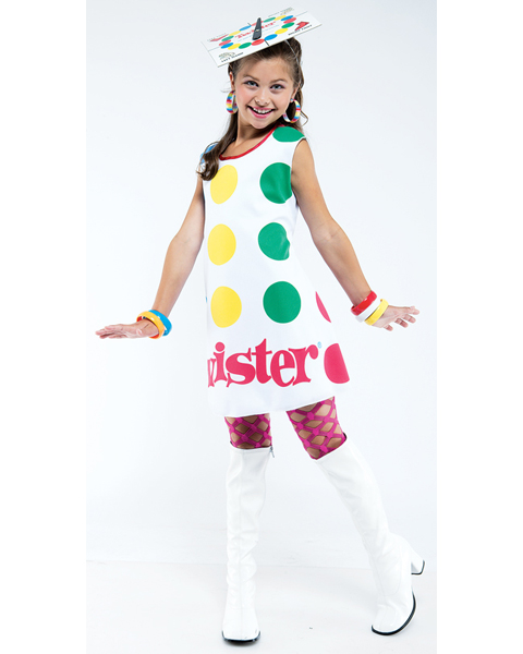 Girls Twister Costume - Click Image to Close